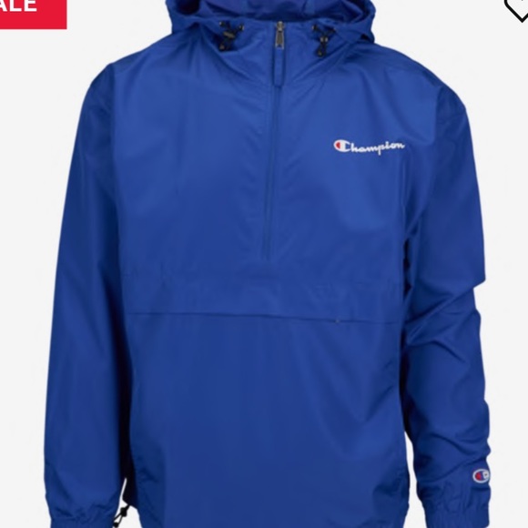 Champion Other - Champion Men's Packable Jacket blue medium
